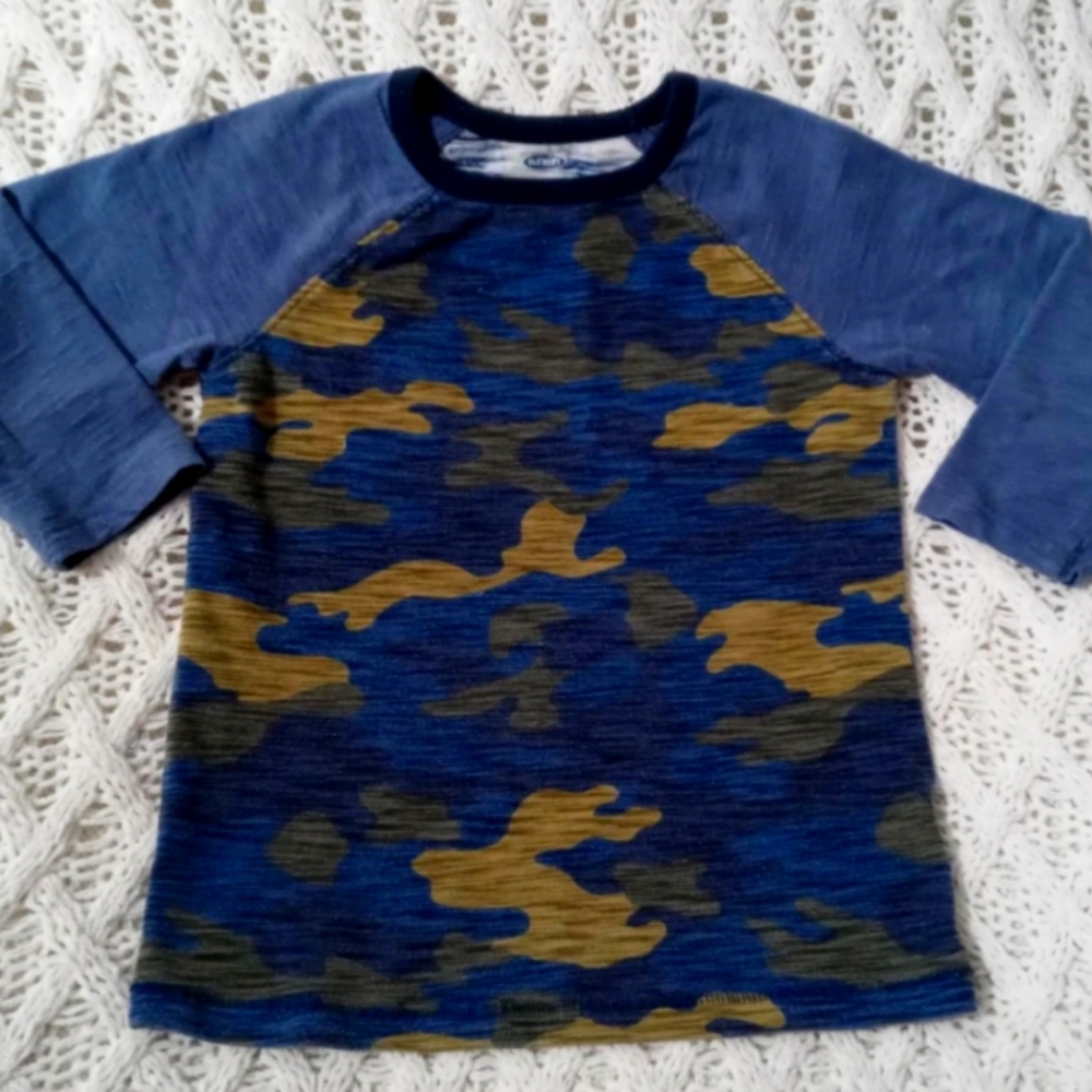 Old Navy camo boys tee- 5T